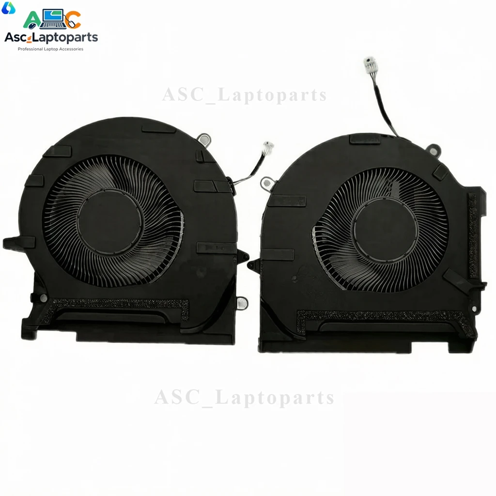 New for HP OMEN 17 Plus 17-CK000 TPN-Q266 17-ck0196ng CK2000 17-ckCPU GPU Cooling FAN M78888 M78889-001 EG75091S1-C180 DC12V 12W