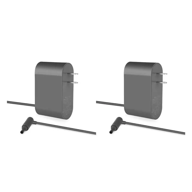 2X Adapter For Dyson V8 V7 V6 DC58 DC59 DC61 DC62 DC74 Vacuum Cleaner Power Adapter Us Plug