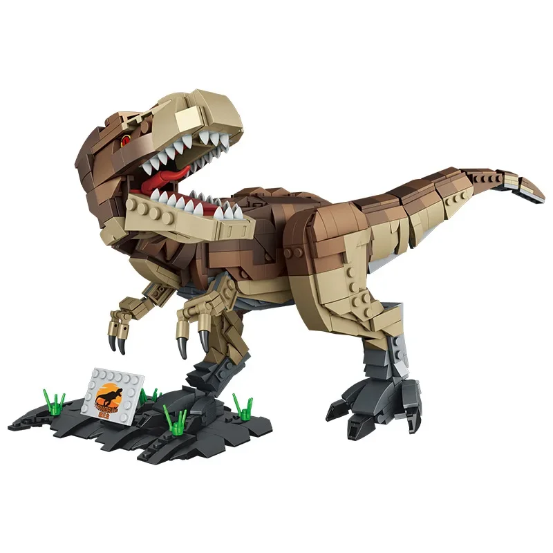 Dinosaur World Tyrannosaurus Rex Building Blocks Tyrannical Dragon Toys Bricks Park Birthday Toys Gifts for Boys