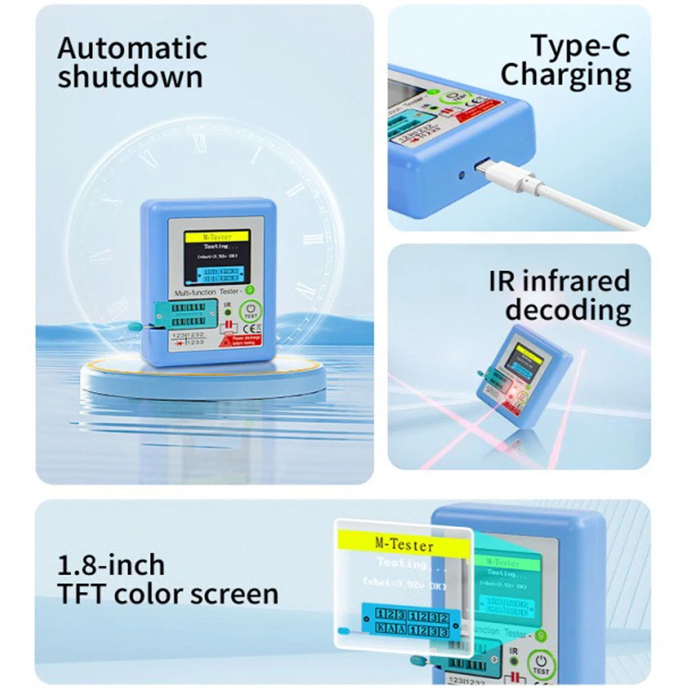 Multi-Function Transistor Tester 1.8