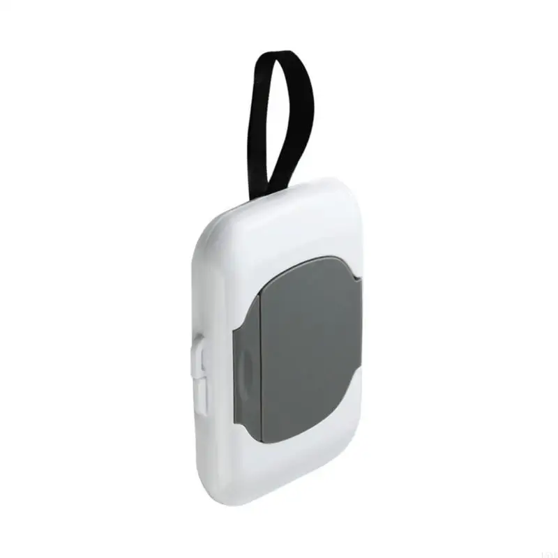 L5YF Strollers Wipes Dispensers Outdoor Travel Refillable Wipe Holder Wipe Container