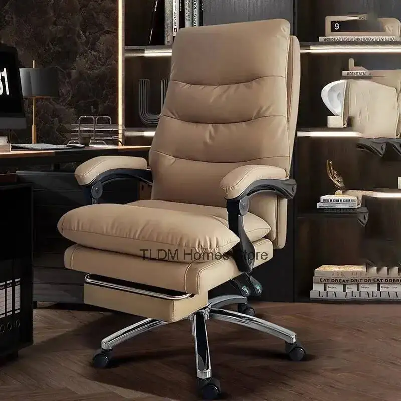 

Подушка, складной коричневый стул, игровые стулья, кожаная кровать, роскошное удобное складное игровое кресло, расслабляющая мебель для прихожей, новинка