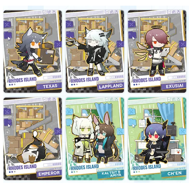Kayou Arknights Shiguang Menghui Vol.1 Trading Card 48 Boxes Cute Anime Character Peripheral Blind Box Bulk Stock For Teen Game