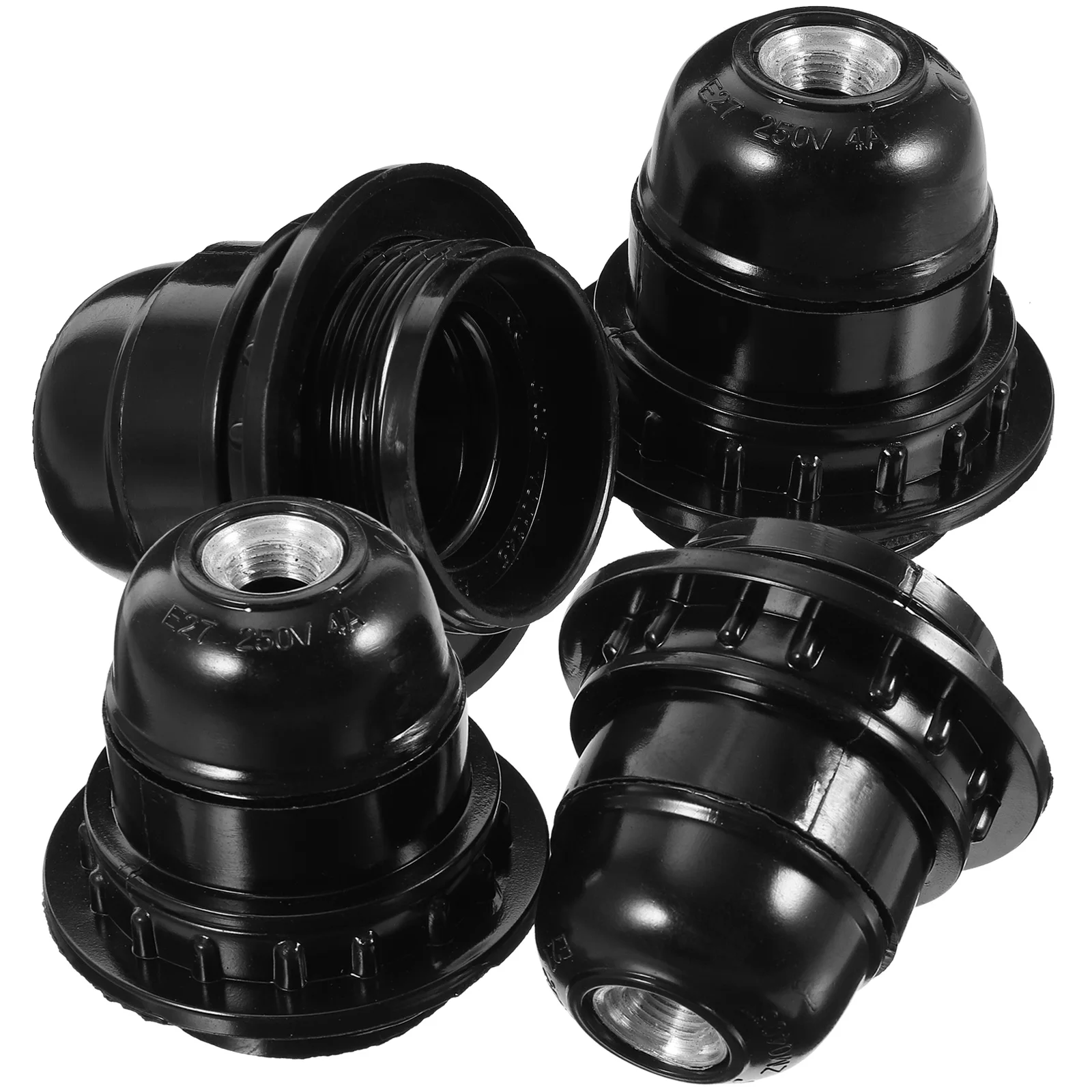 

4pcs E27 Lamp Head Socket Replacement Parts Light Bulb Holder Floor Fitting DIY Kit Lamp Socket Accessories Retro
