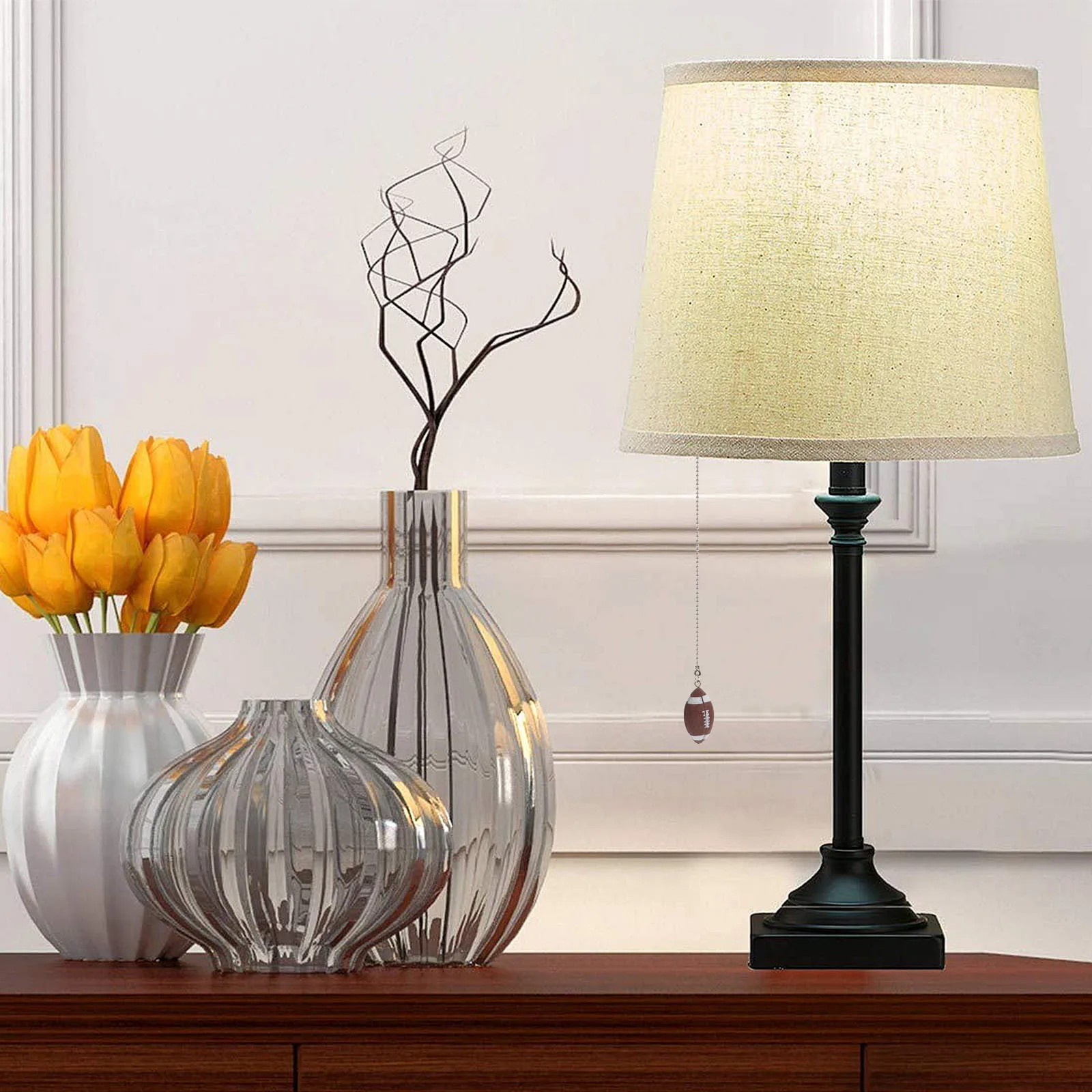 

2 шт. декоративные подвески, безопасный материал, модный дизайн, домашний декор, люстра, подвесной орнамент, потолочный вентилятор, тянущая цепочка