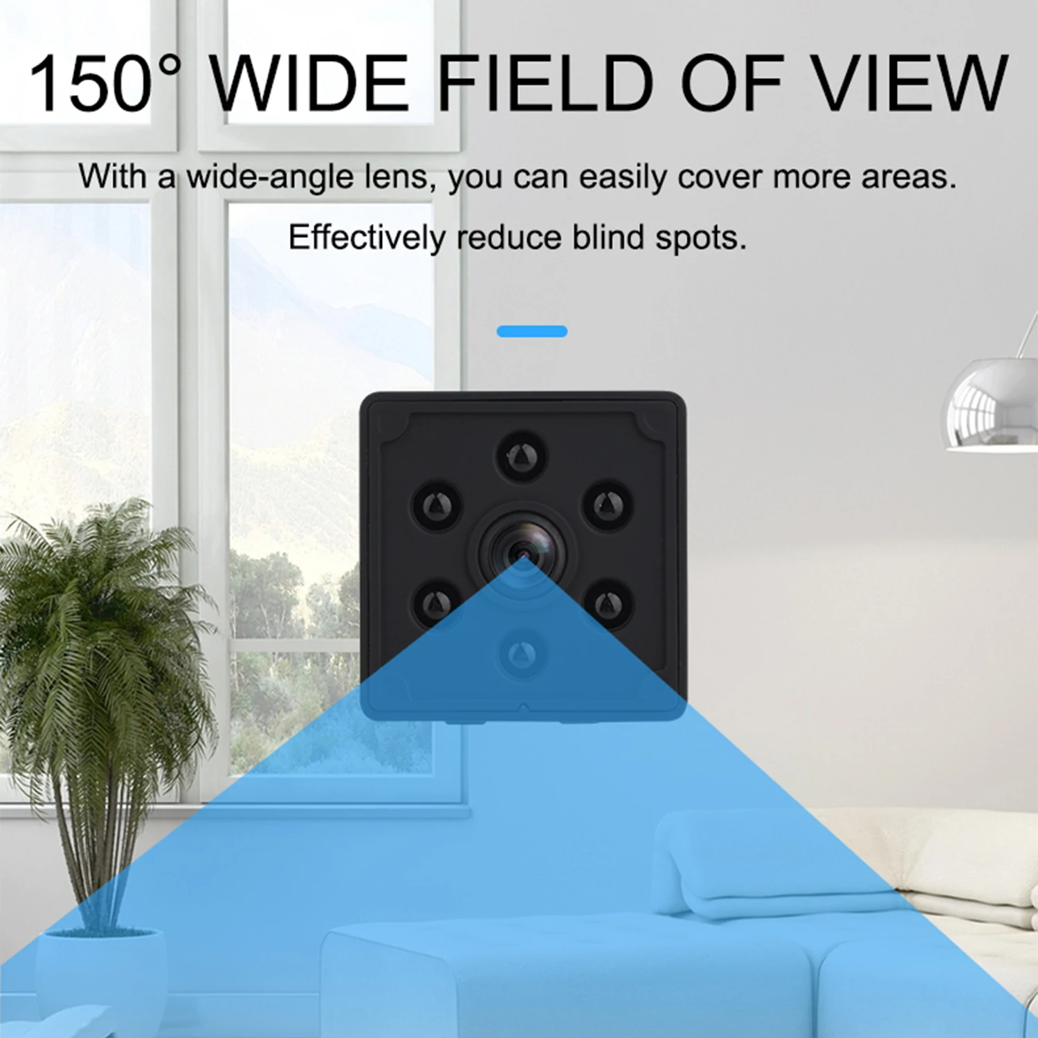 Q15 1080P 4K WiFi Mini Camera 1100mAh HD Wide-angle Smart Home Wireless WIFI Security Protection USB IP Cam Outdoor Sports New