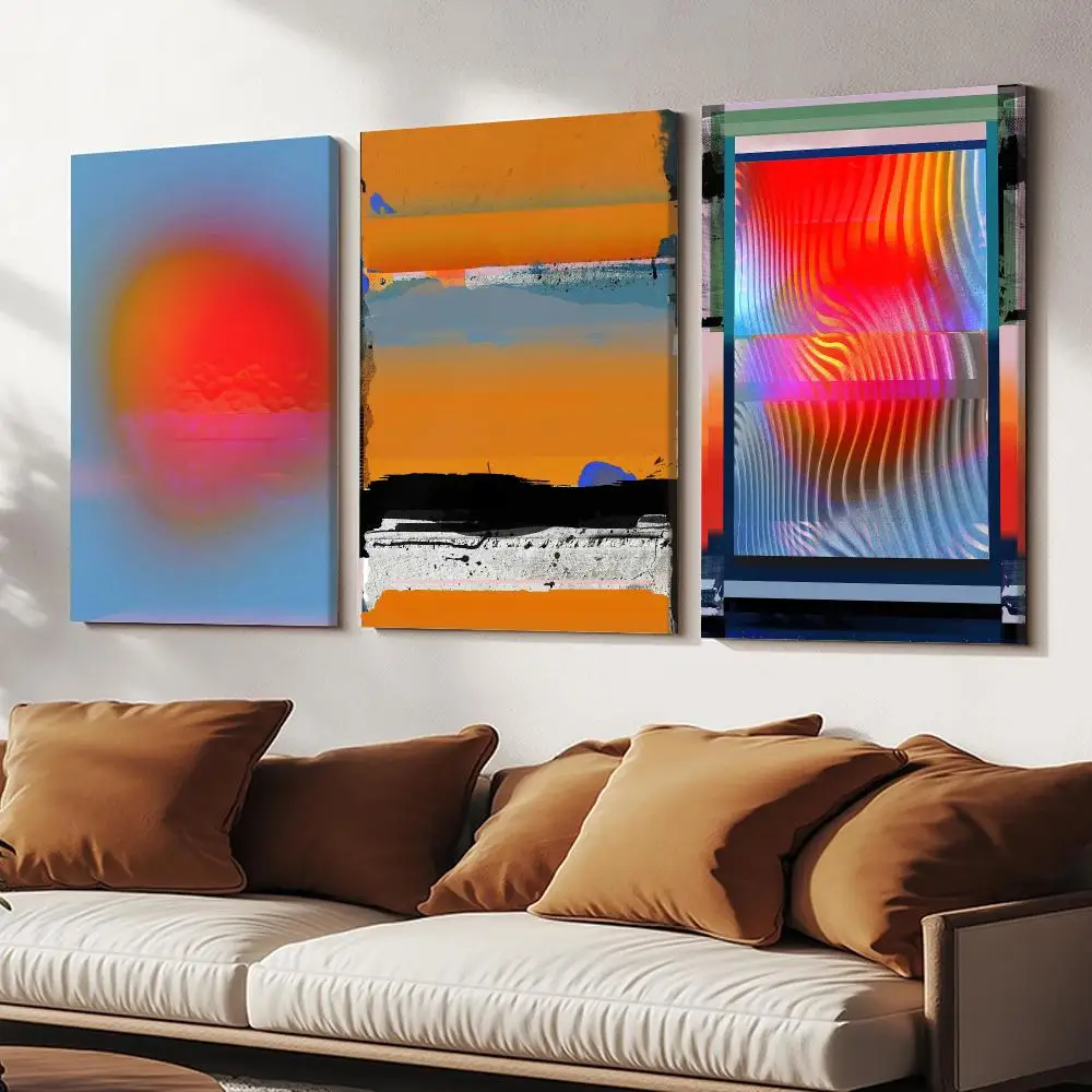 Artist A-Angus Vasili Framed Wall Painting HD Canvas Wall Art | Optional Framed/Unframed | Modern Entryway Home Decor
