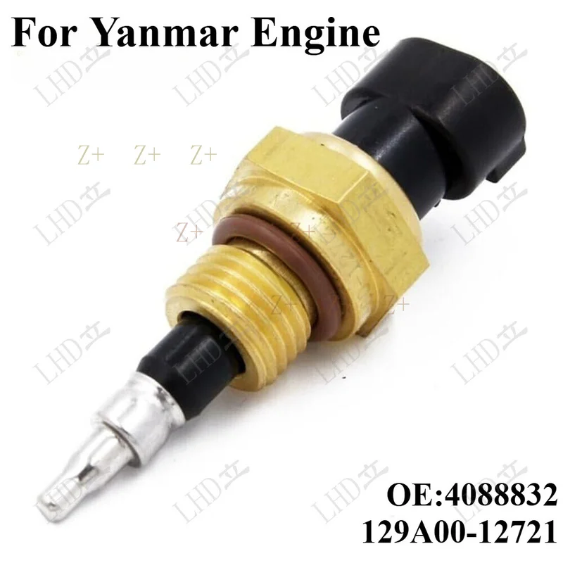 Z+ Temperature Sensor 129A00-12721 4088832 For Yanmar Engine.