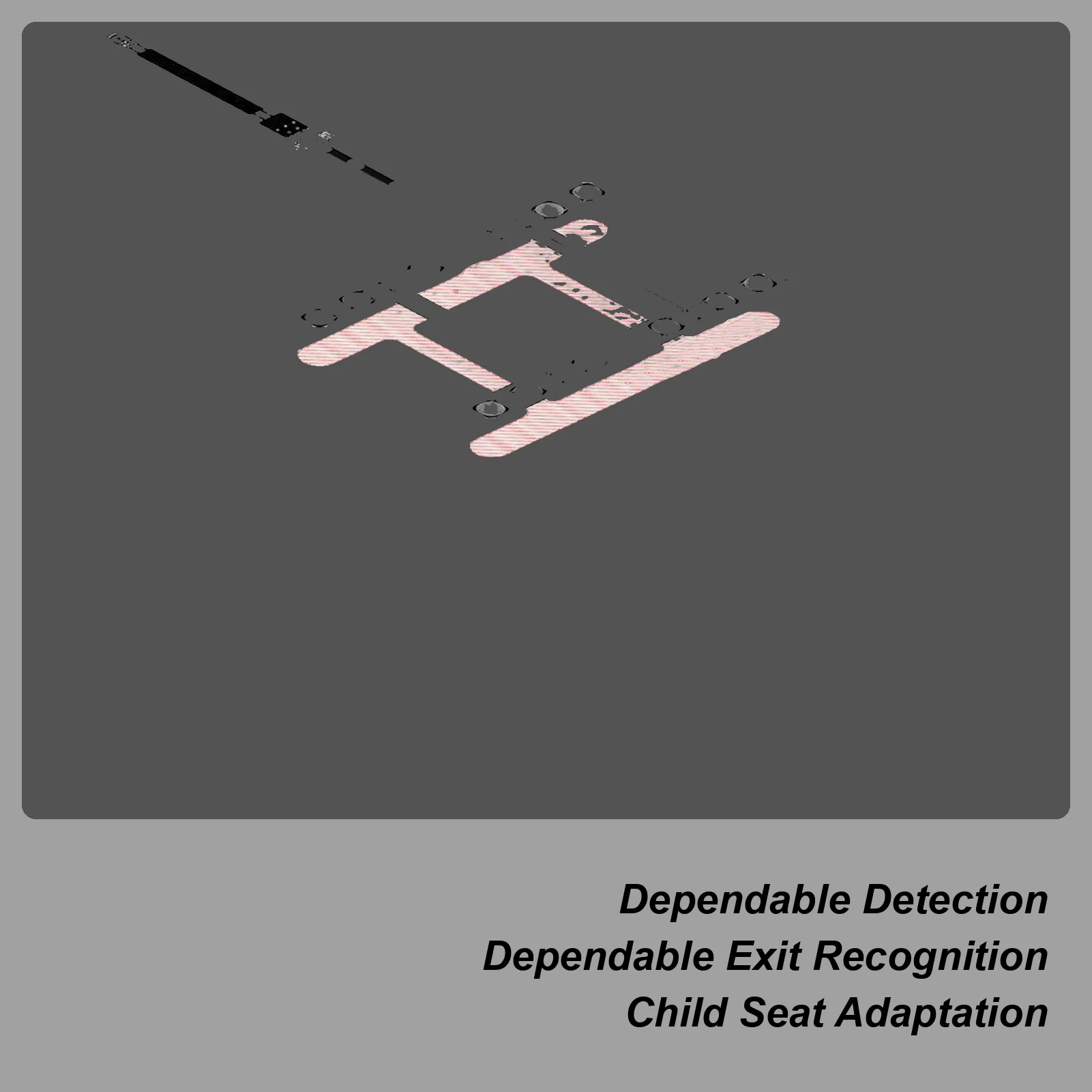 

Датчик давления сиденья, автомобильный датчик давления сиденья, датчики автомобильного ремня безопасности, автомобильное устройство обратной связи для внедорожника, автофургона, седана