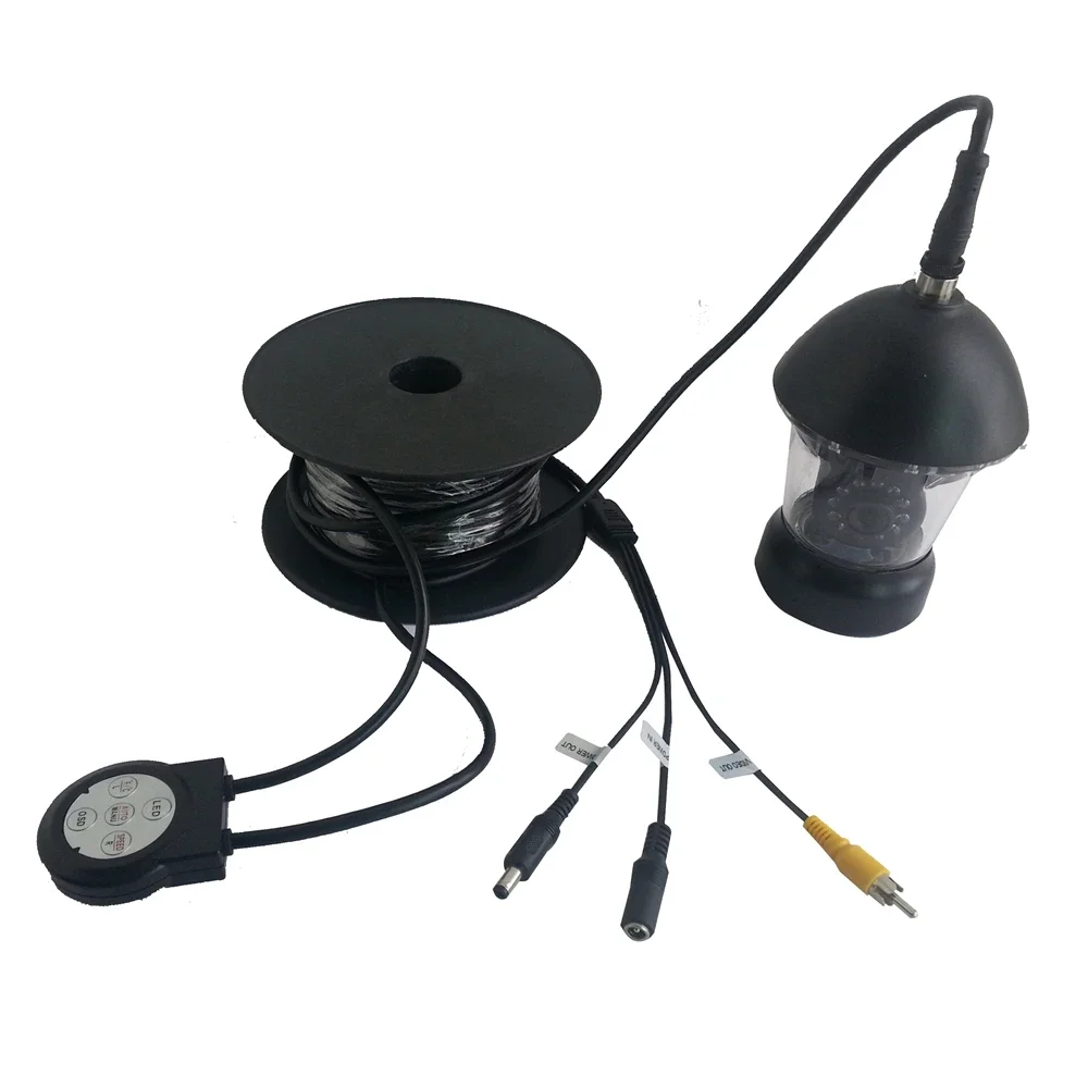 7 inch LCD 360 Degree Underwater Rotating Fishing  20M Cable Underwater Fishing Video  System