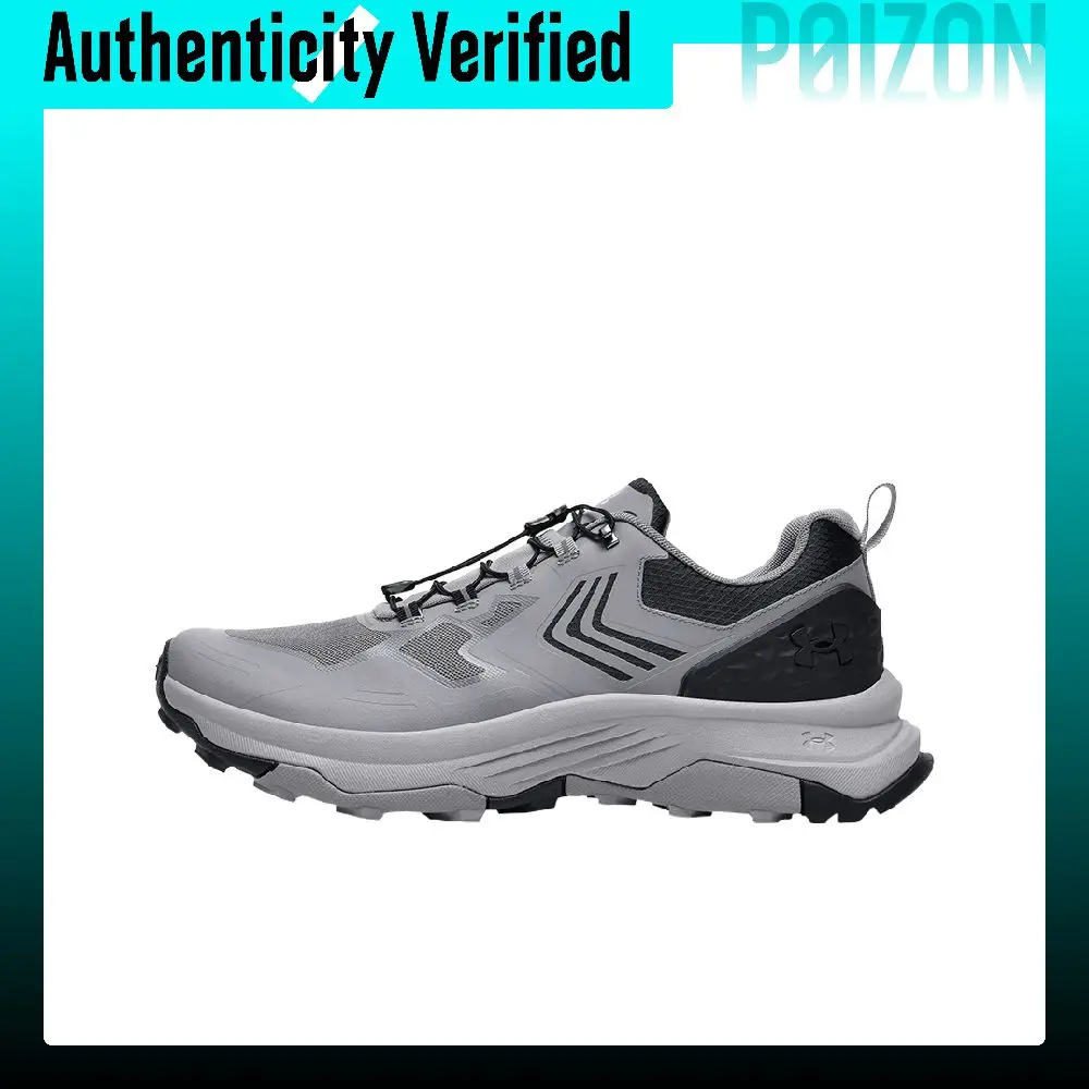 Under Armour Pu Abrasion Resistant Support Low top Trail Running Shoes Men's Gray 14318016-0059