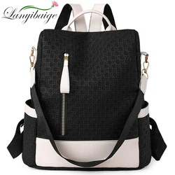 Mochila de nailon de alta calidad para mujer, bolso escolar de diseñador de lujo, resistente al agua, antirrobo, a la moda