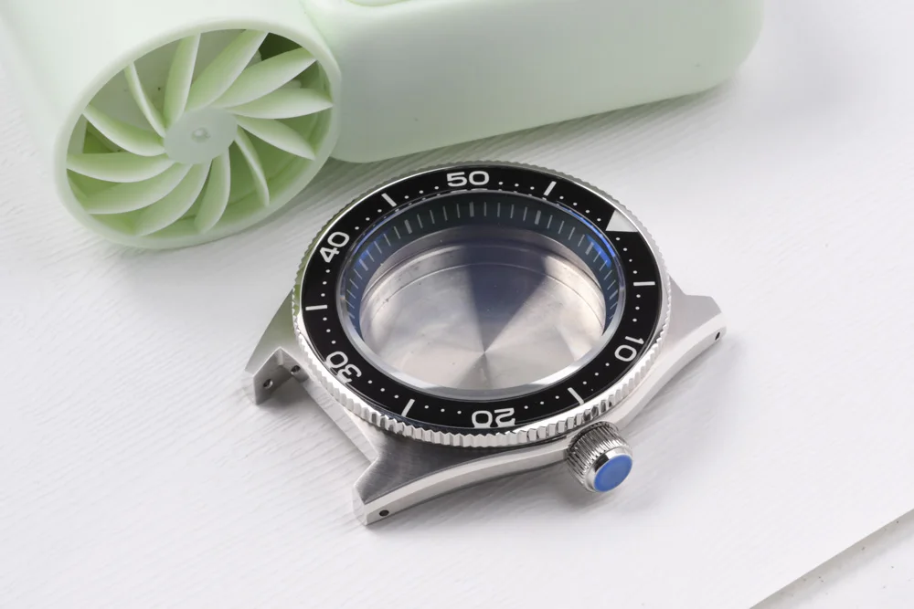 62MAS-Uhrengehäuse, leuchtendes Saphir-Tauchgehäuse aus Edelstahl, passend für Seiko-Modifikationen für NH35A, NH36A, Zubehör für automatische Uhrwerke – Detail 11