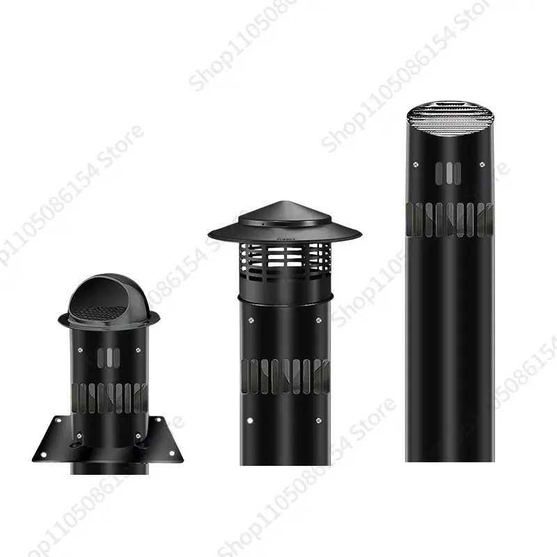 High Temperature Resistant Fireplace Exhaust Fan for Pellet Stove Wood Burning Chimney Draft Booster