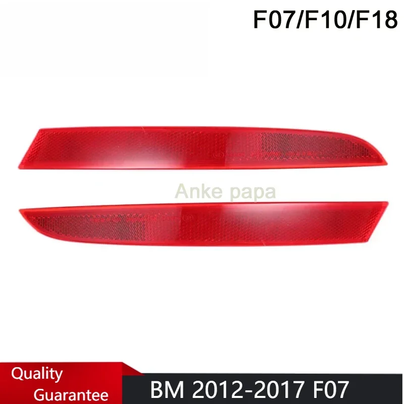 

Rear Bumper Trim Lamp Fog Light Lamp For BM 2012-2017 F07 GT LCI For 520 528 530 535 550 Rear Reflector Tail Garnish Lamp