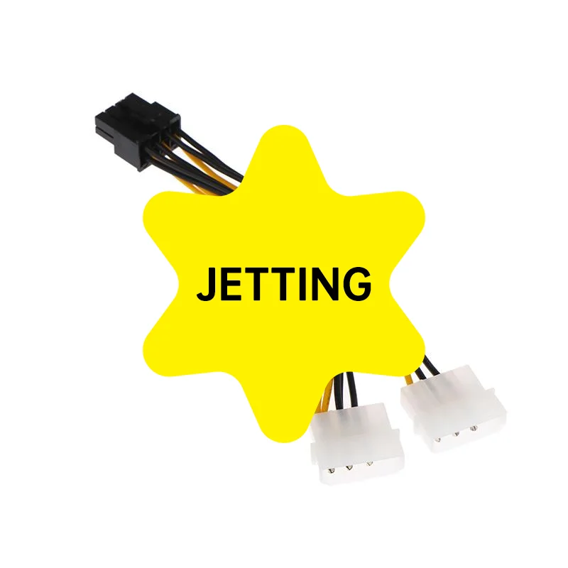 1/2/5Pcs 8 Pin Graphics Card Male To Dual 4 Pin Female Video Card Power Cord Mainboard Power Extension Adapter Cable