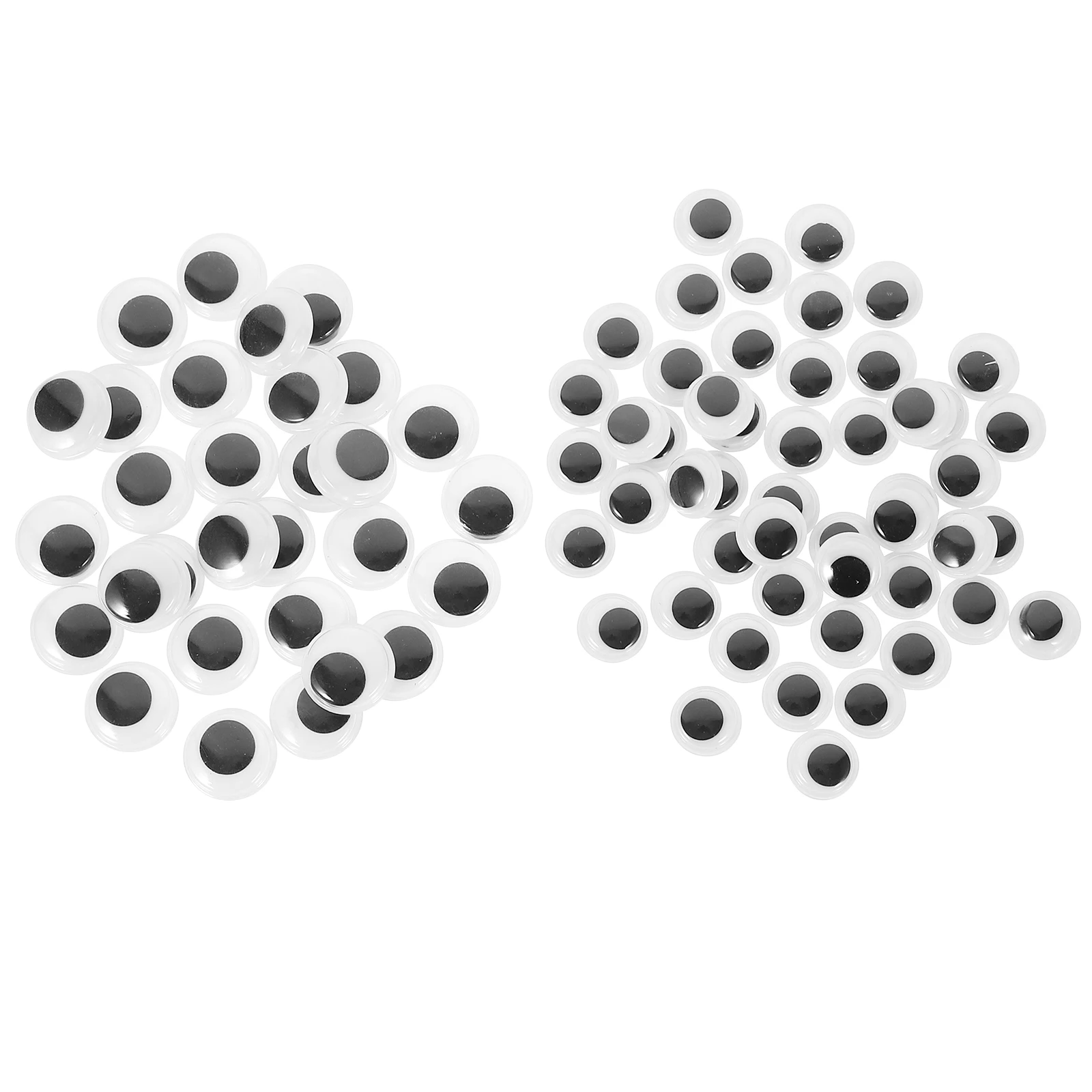 

80pcs Glow in Dark Eyes for Crafts 15mm 20mm Luminous Fake Eye Balls Eyes Realistic Eyeballs Toy Making Plastic