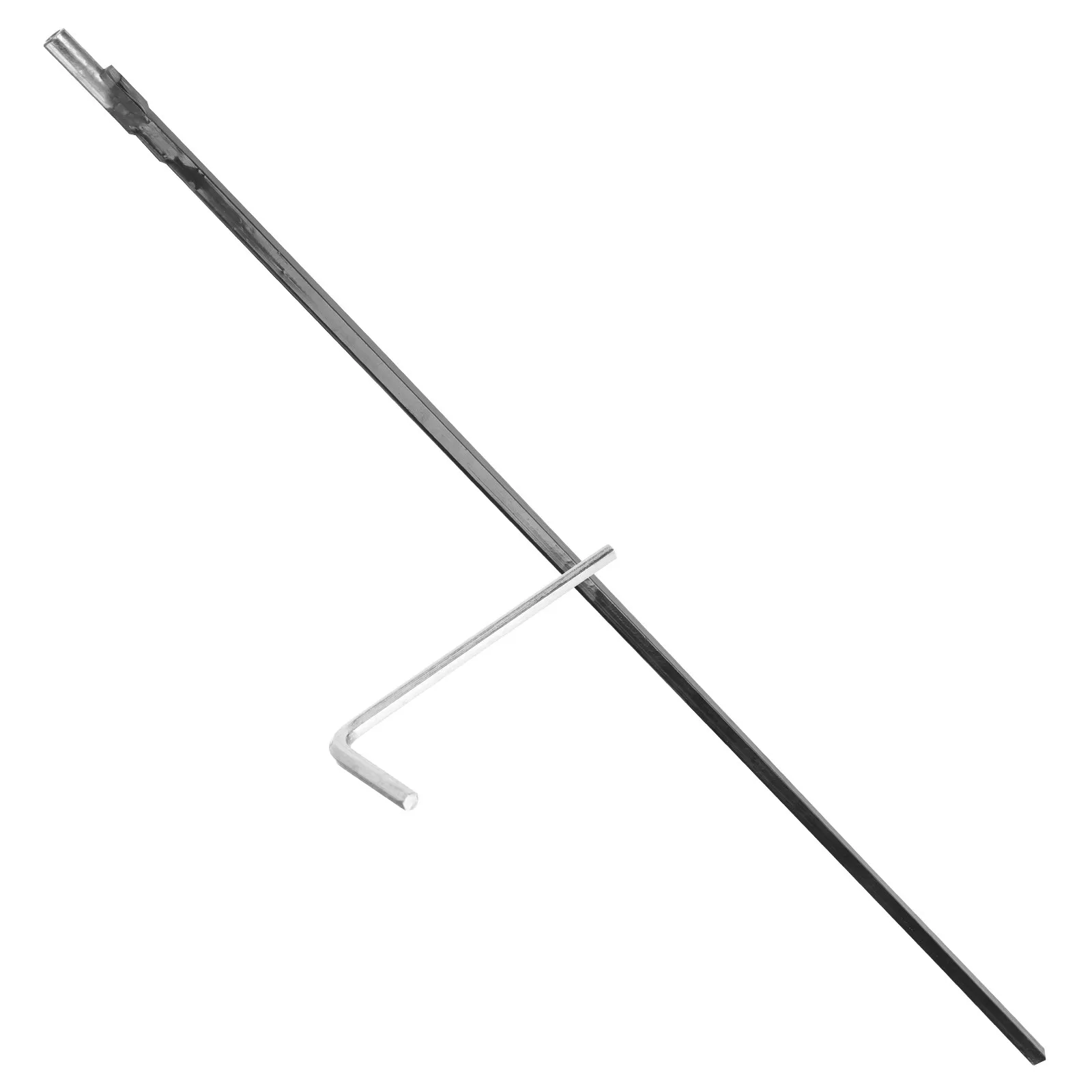 

Профессиональный двухсторонний металлический тросик для гитары с ключом для устойчивости грифа, прочная запасная часть, простая установка, компактный.