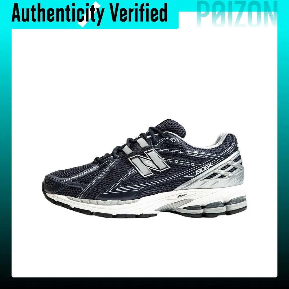 New Balance NB 1906R Mesh Abrasion Resistant Low top Casual Running Shoes Unisex Navy Blue M1906RCA