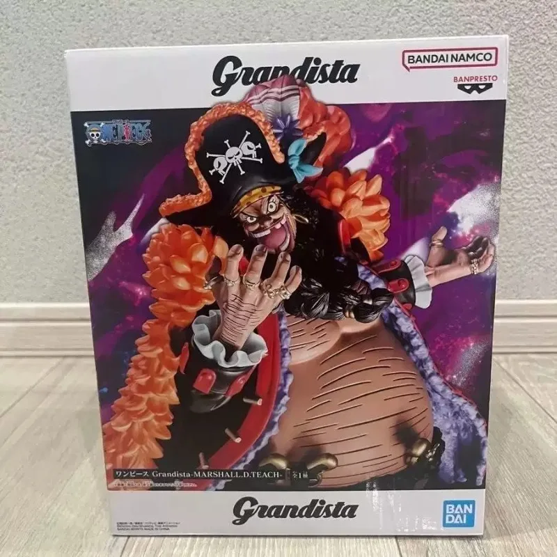 Banpresto Grandista Collectible Statue Figure Monkey D.Luffy Gear5‑III / Marshall D.Teach / Shanks Ornament Decoration Model