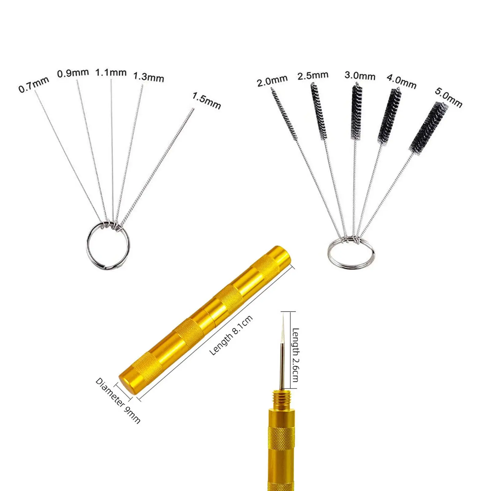 Cleaning Kit Spray Pen Repair Tool for Auto Parts Cleaning