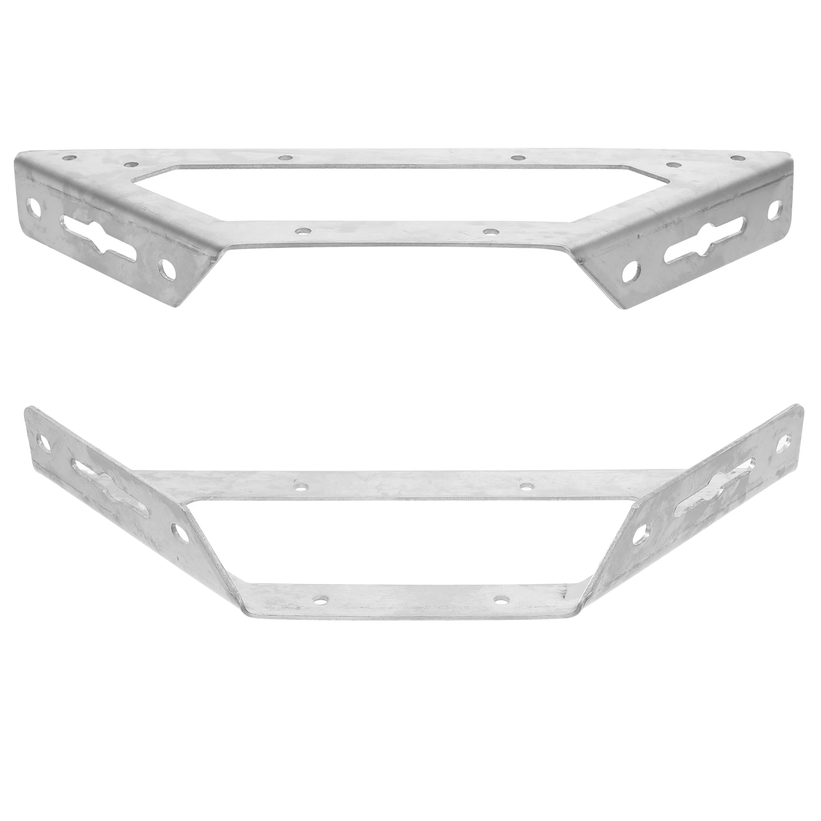 

2 Pcs Corner Bracket Angle Brackets for Tables Connector Gates Brace Joining Furniture Stainless Steel Fixed