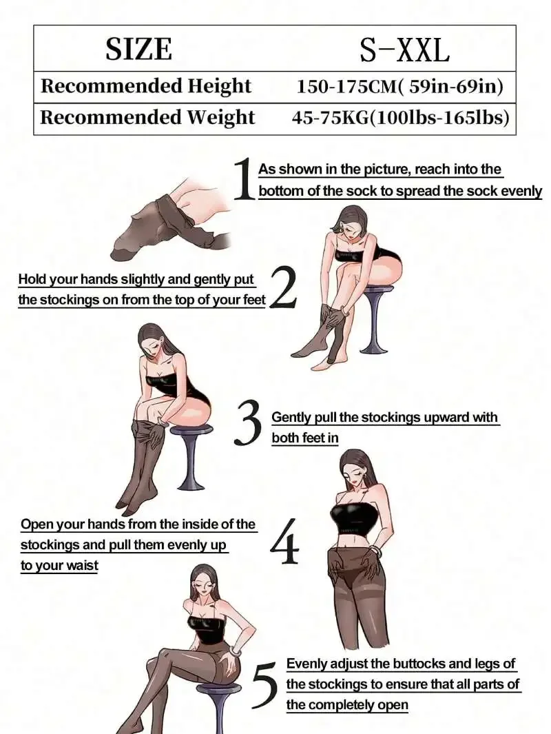 100 جرام جوارب نسائية من النايلون المصنوعة من الصوف عالية الارتفاع وقابلة للتمدد شبه شفافة، جوارب حرارية دافئة لخريف وشتاء #2