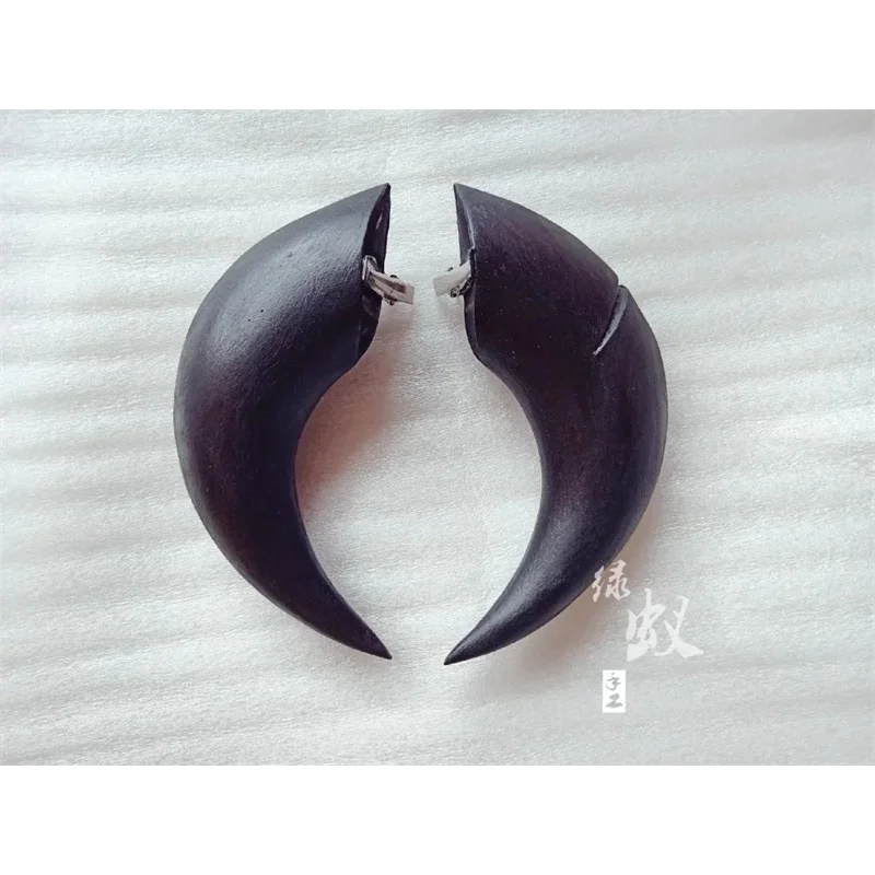 

Higurashi When They Cry Hou Furude Hanyuu Horns Clip Hair Pin Cosplay Props Headwearc;3.k'6;d.a;