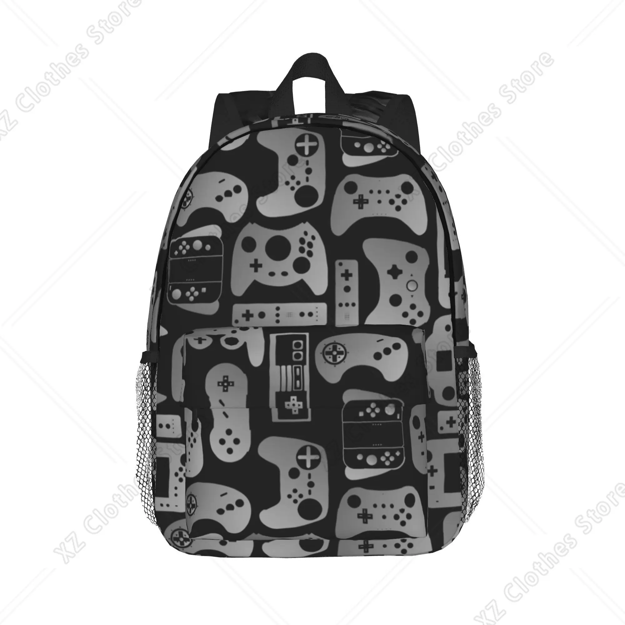 Gamer Controller Video Game Gaming Gamepad Backpack Hot Sale Daypack Boys Girls BookBag Shoulder Bags for Men Women School Bag