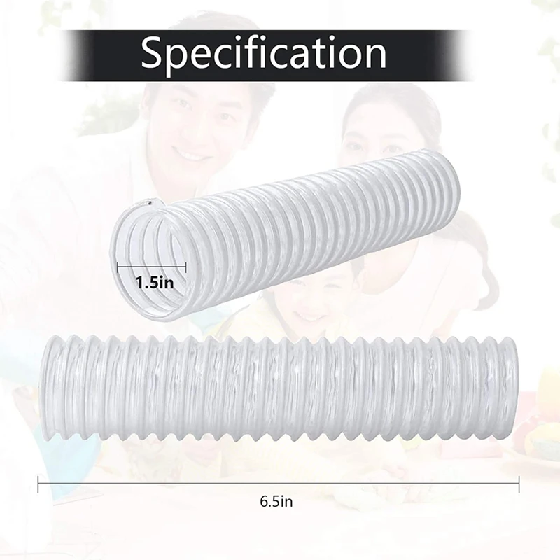 

AA81-Lower Duct Hose Replacement 1-1/2Inch For Shark Rotator Vacuum Cleaner NV341, NV470, NV472, NV500, NV500CO, NV501, NV552