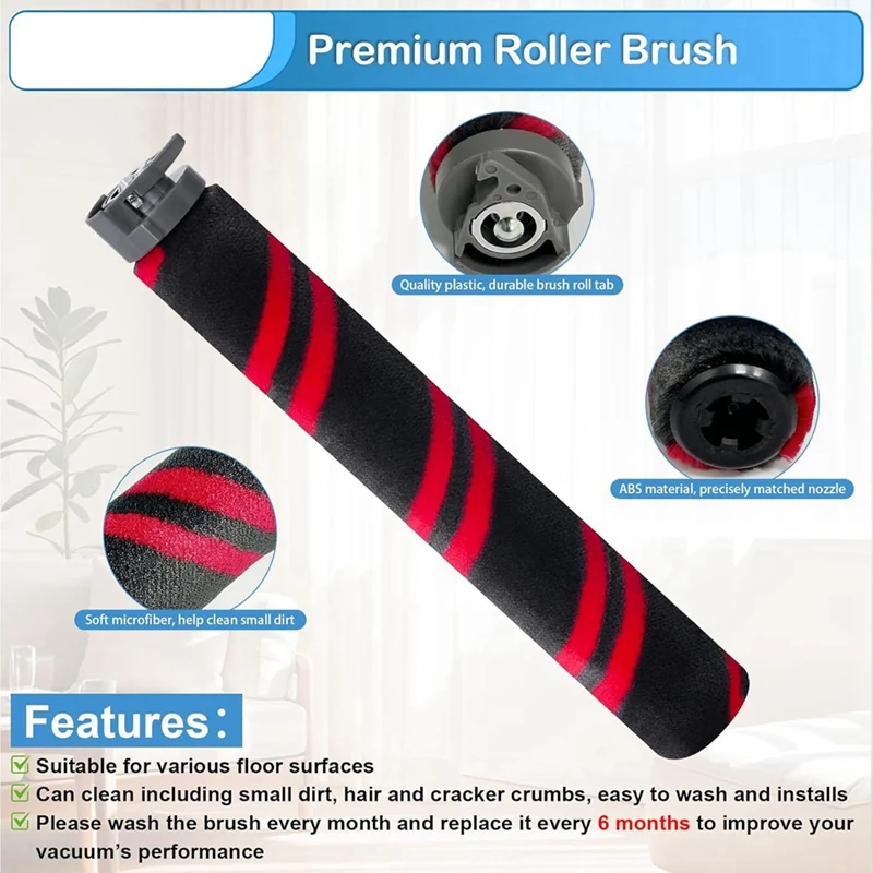 Фильтр с роликовой щеткой для Shark Stratos, проводной палочный картридж HZ3002/HZ3000/HZ3002C, вакуумная насадка, нейтрализатор запаха