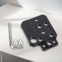 Aluminum Alloy Adapter Board Stabilizer Extension Plate Gimbal Mounting Plate for DJI Ronin RS3/RS2/RSC2/SC/S Gimbal Mount Plate