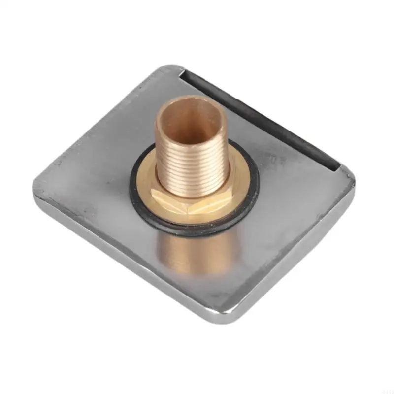 Rustproof Stainless Steel Square Waterfall Spout For Bath And Pool Offering Gentle Cascading Water Flows Experience 24BD