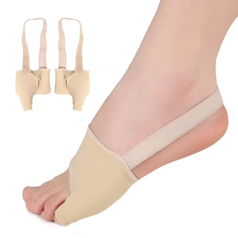 

2pieces=1pair Anti-Slip Silicone Spacer Toe Strap Little Toe Cushions Bunion Corrector Pedicure Socks Hallux Valgus Foot Care