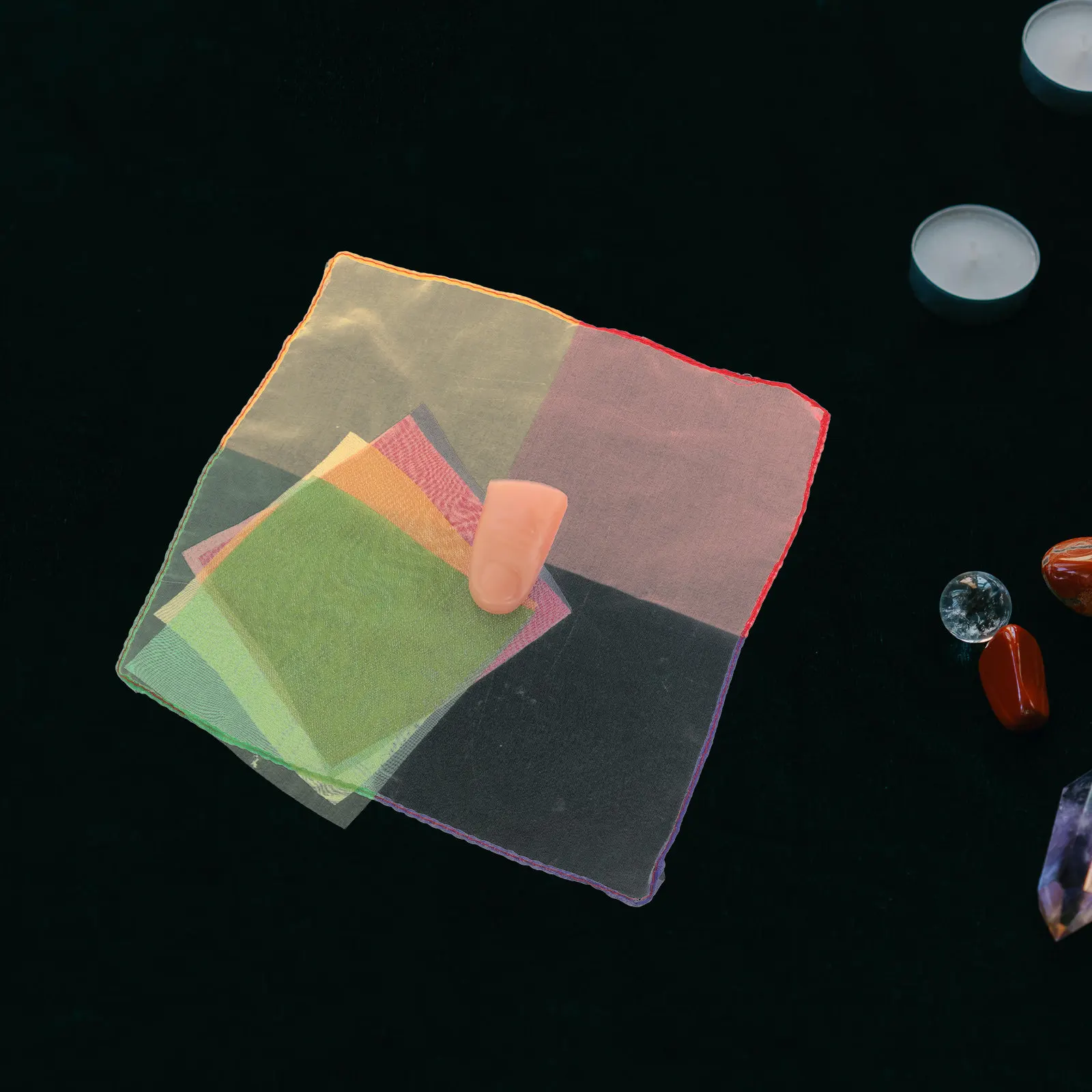 

Исчезающий шелковый накладной палец: гиперреалистичные напальчники для фокусов, аксессуар для выступлений крупным планом и сценических шоу