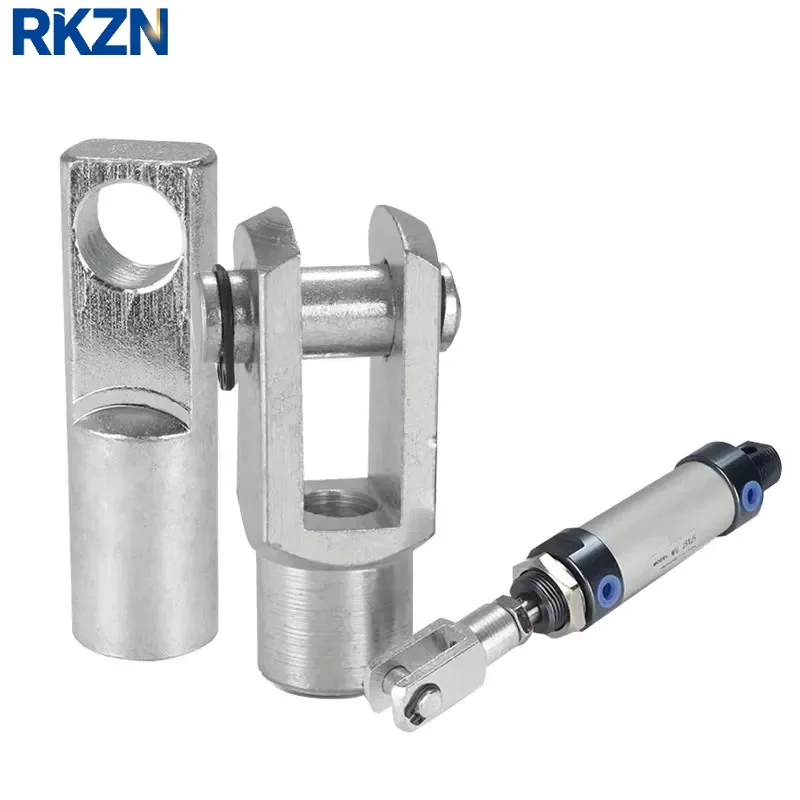 1pcs Cylinder Accessories SC Standard Cylinder Y-type Fitting with Pin/ I-type Connector MAL/MA Cylinder Pneumatic Components