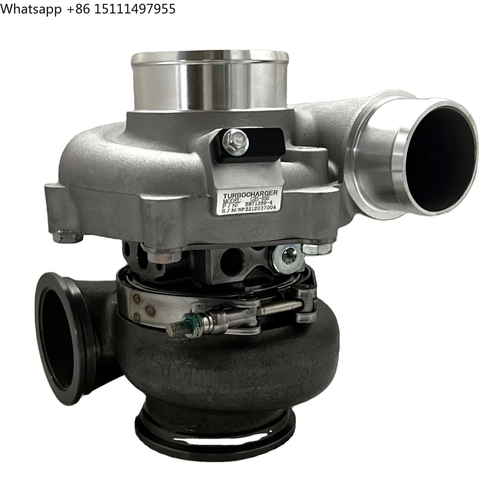 Standard Rotation G25-550 Turbocharger G-SERIES Turbo Parts Ball Bearing Turbolader Assemblies V-Band A/R 0.72