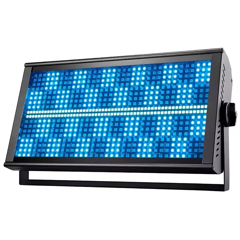 48 Band RGB LED Panel Matrix Light 3 in 1 with 8 Band White Strobe for DJ Disco Party Stage Lighting Professional Effect