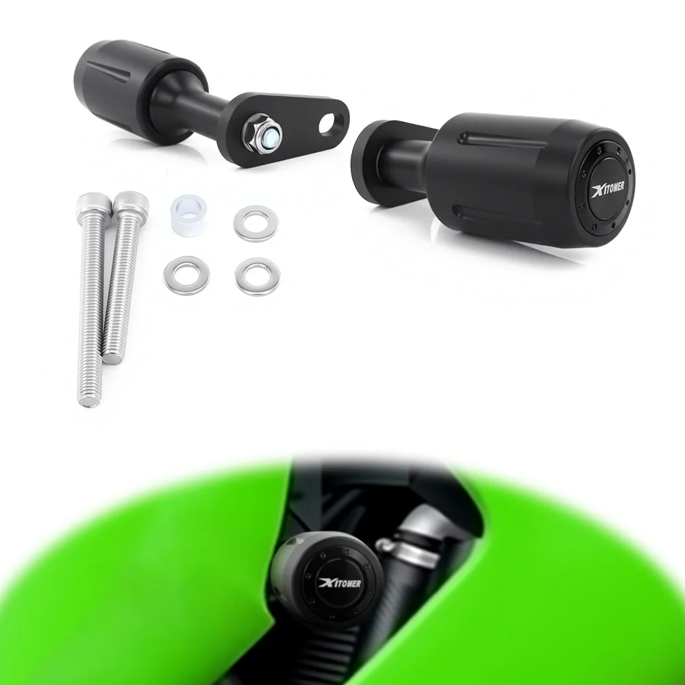 

Fairing Guard Anti Crash Pad Protector Motorcycle Falling Protection Frame Slider Ninja ZX6R ZX6RR ZX-6R 2005-2006 For Kawasaki