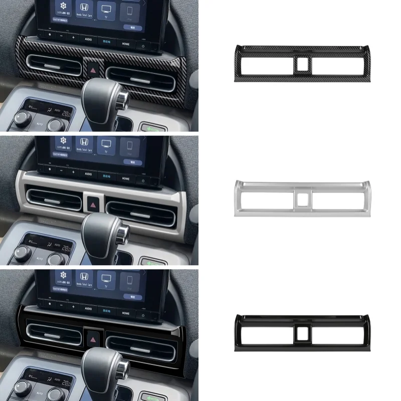 

For Honda FREED AIR/CROSSTAR 2024 2025 RHD Interior Styling Center Air Conditioning AC Outlet Vent Frame Cover Trim