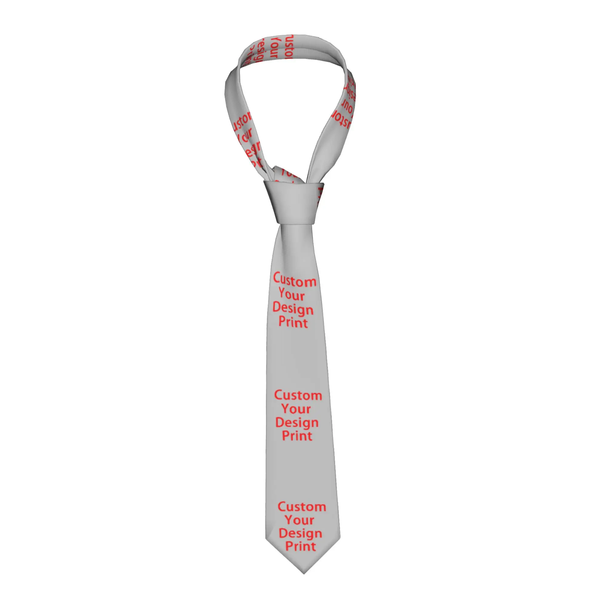 

Formal Custom Your Design Neck Ties for Business Personalized Mens Customized Logo Printed Neckties