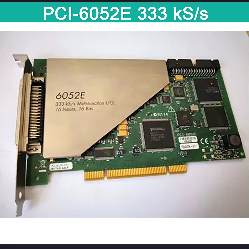 For NI 16-Channel Analog Input Data Acquisition Card PCI-6052E 333 kS/s