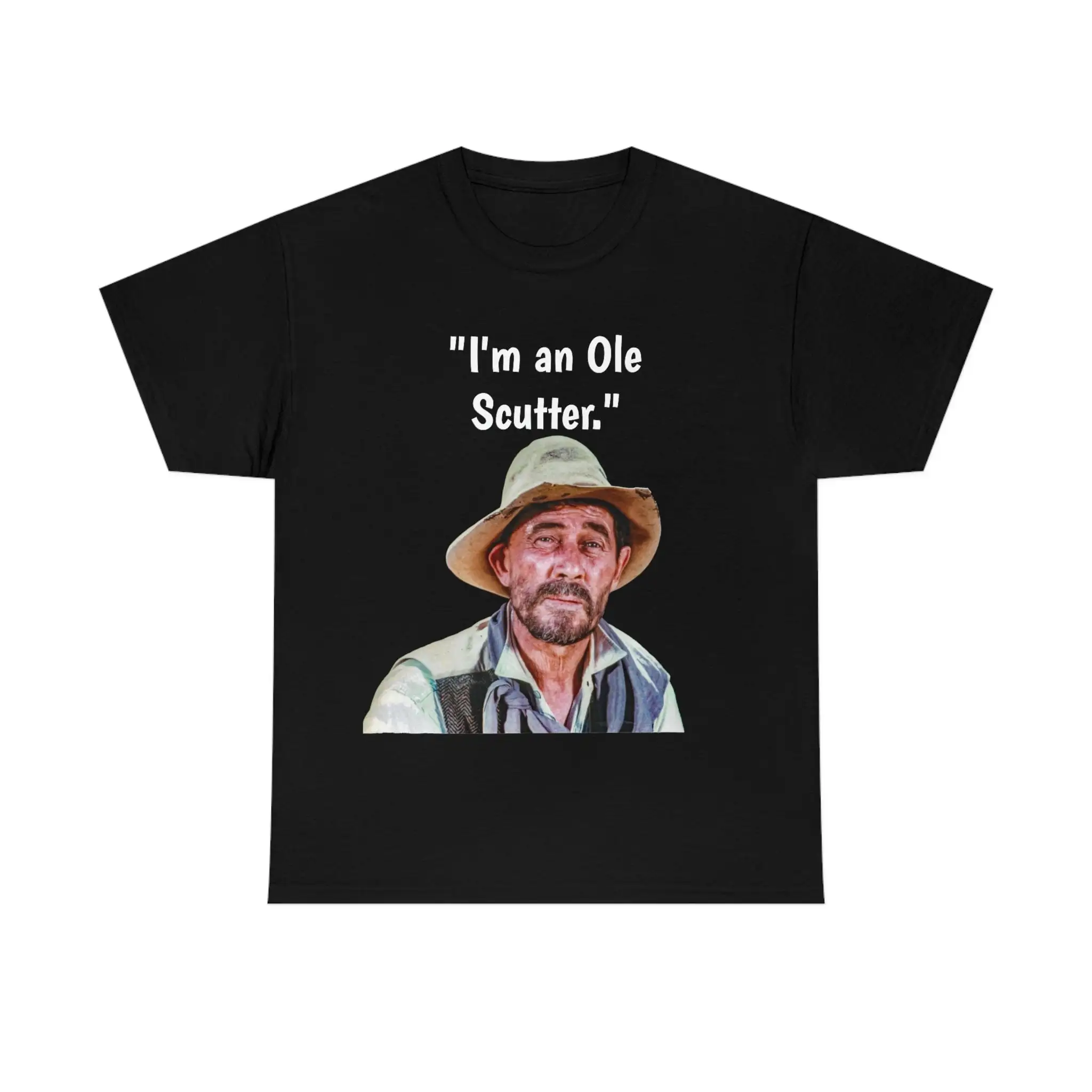 Vintage TV Westerns Festus Gunsmoke I'm an Ole Scutter T Shirt