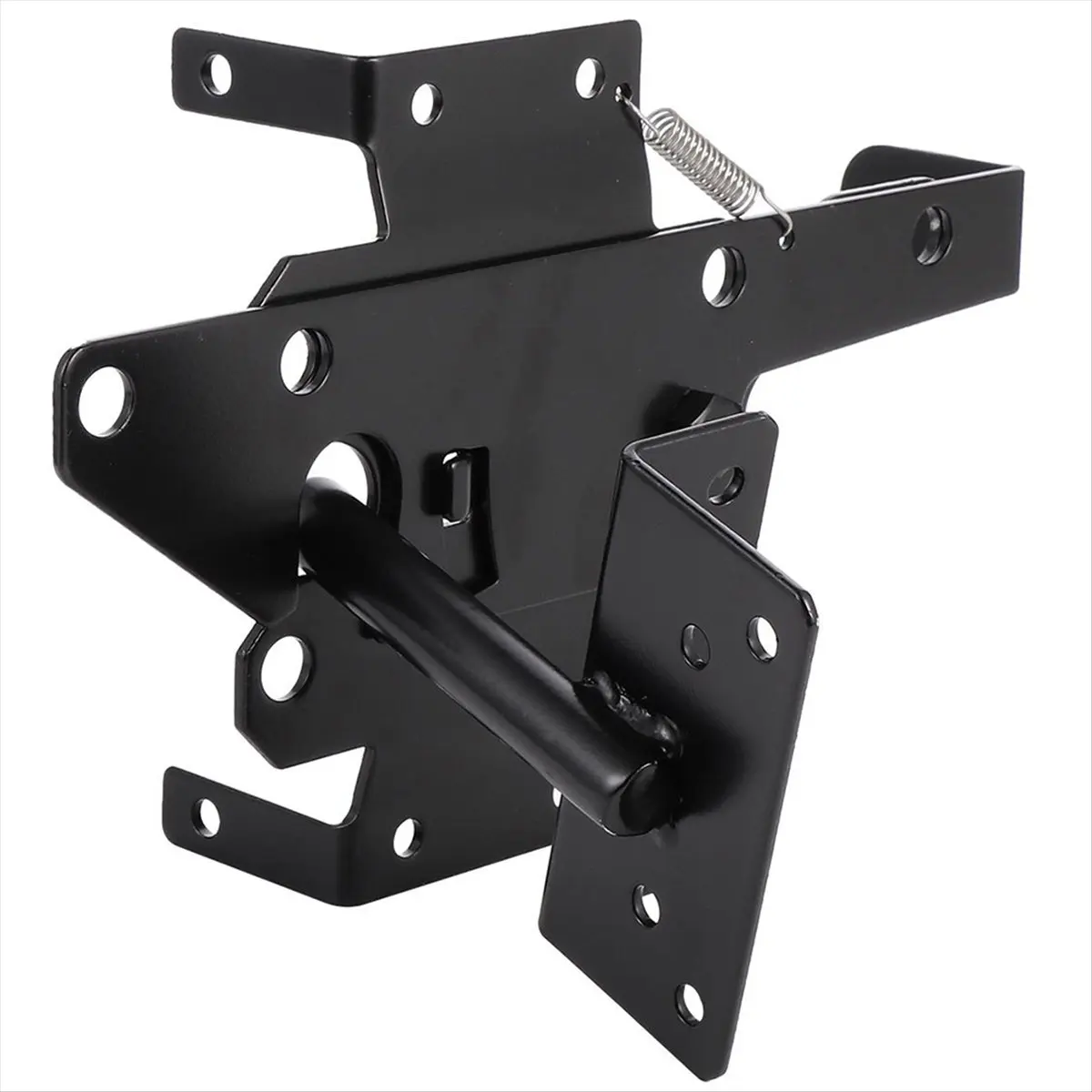 A74U Quick Pin Door Bolt Automatic Latch Gate Lock Post Mount Self-Locking Bolts