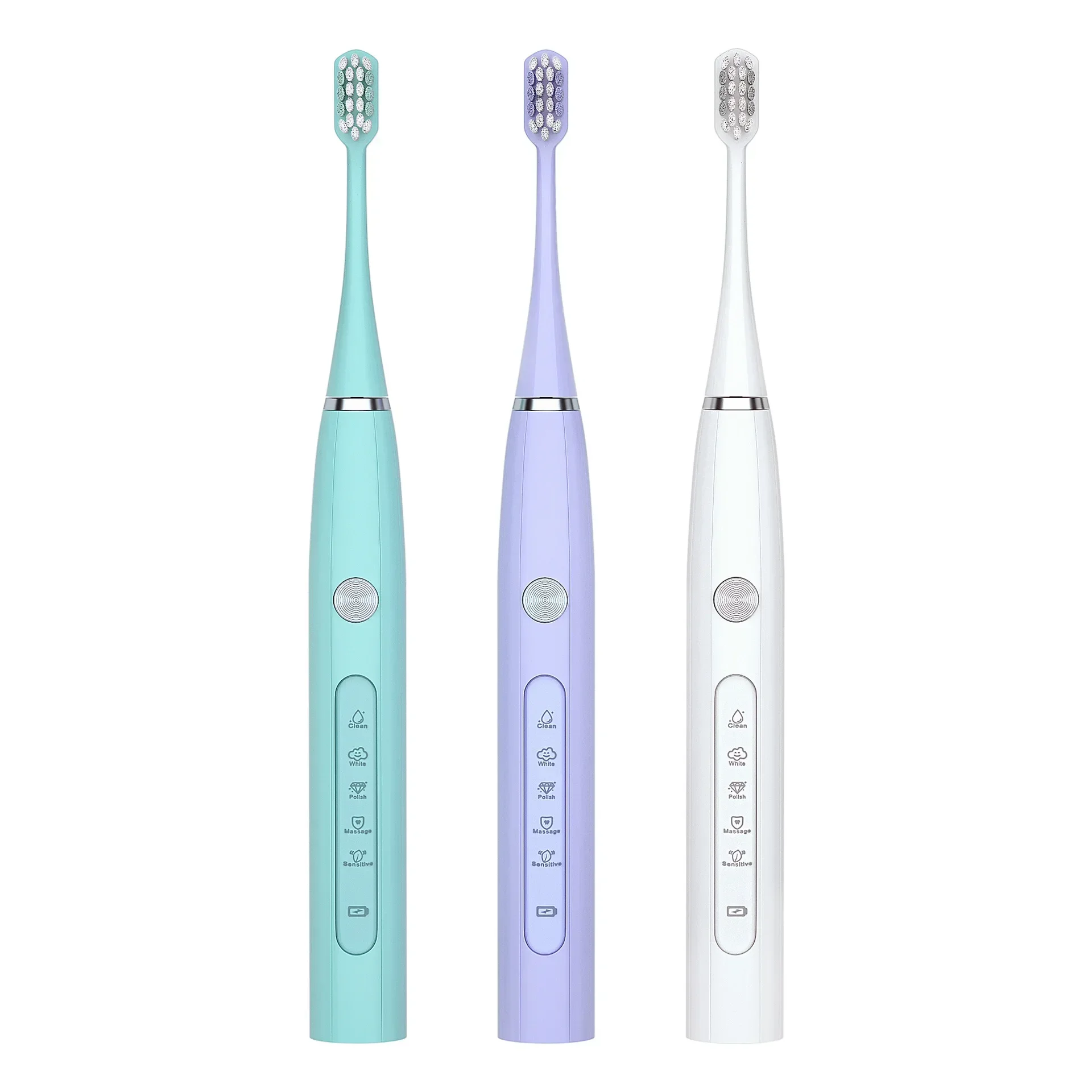 Mijia-Ultrasonic Escova De Dentes Elétrica, 5th Ajuste De Engrenagem, IPX7 Impermeável, Toothbrush Inteligente, Forte Resistência, Modo De Limpeza