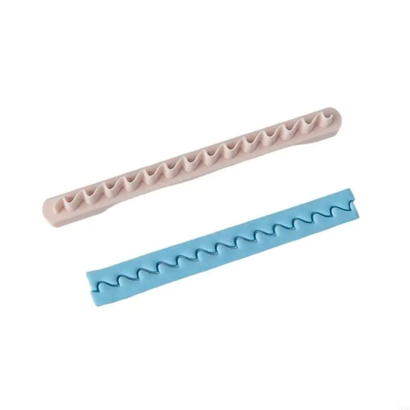  Polymer Clay Edging Mold Tool for Clean Decorative Border Lines