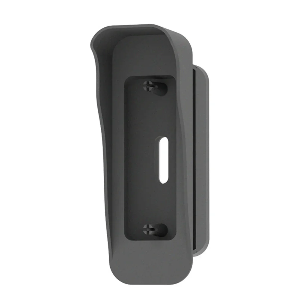 

1pc Doorbell Mount Angle Adjustable Mount Kit Doorbell Camera Angle Mount For Video Doorbell Camera Black Plastic Doorbell Mount