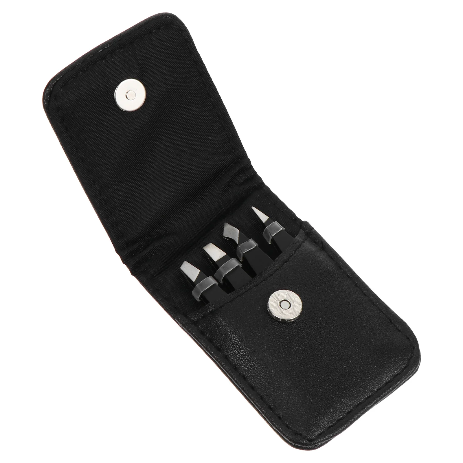 

1 set 1 Set Stainless Steel Eyebrow Tweezer Precision Slant Tip Brow Grooming Tool For Home Salon Use Eyebrow Makeup Supplies