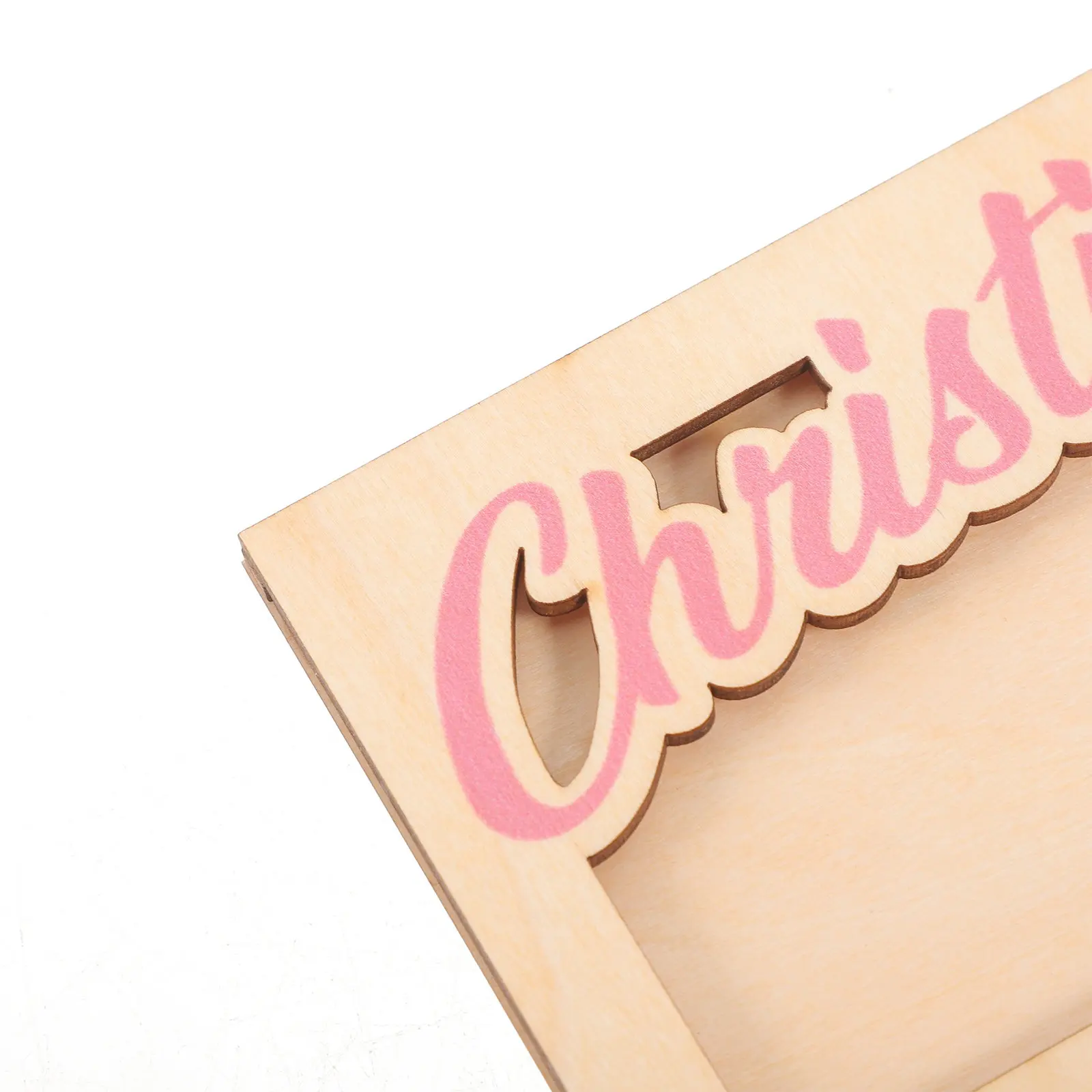 Wood Graduation Money Wallet Rectangular Envelope Clip Cash Holder Compact Stylish Business Gift Eco Friendly Desktop Storage