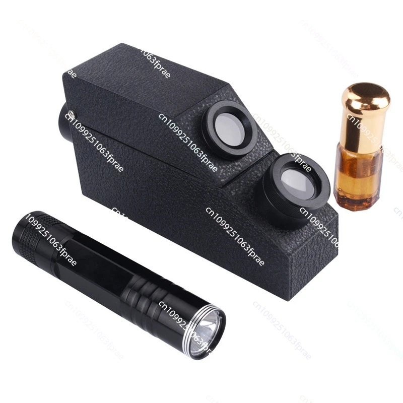 

1.30-1.81 Gemstone Refractometer Jewelry Emerald Zircon Testing Tool LED Flashlight Double Refractometer Professional